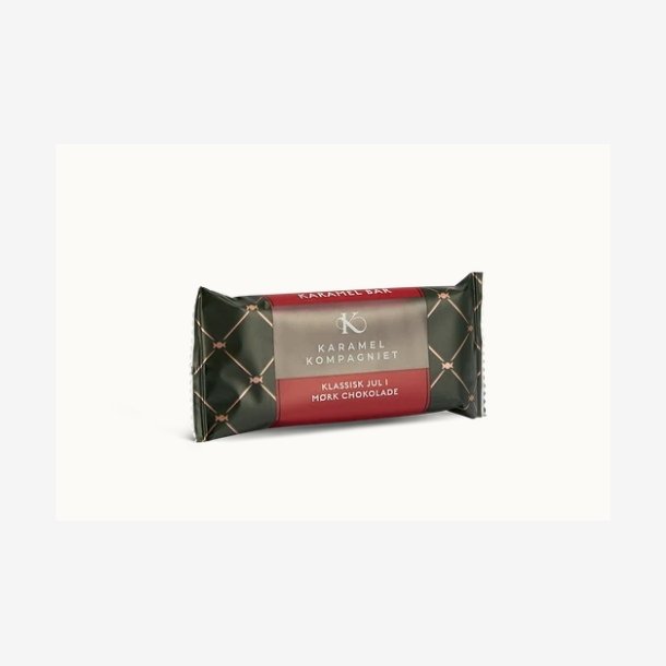 Karamel Kompagniet - Karamel Bar - Klassisk Jul - Julekaramel med m�rk chokolade 50 g.