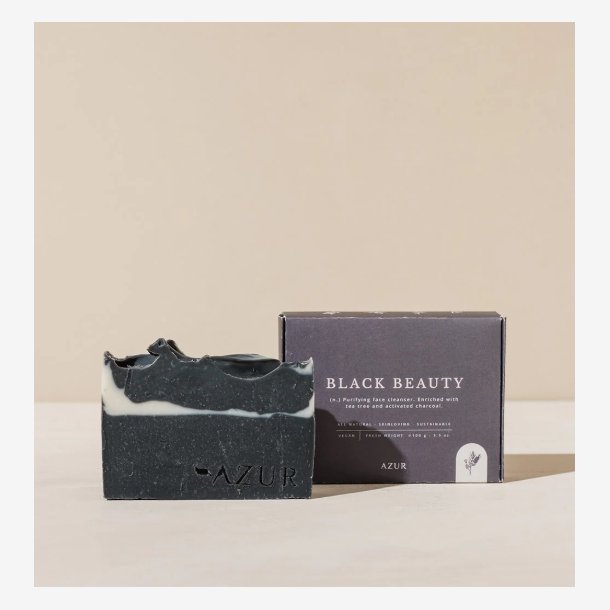 Azur - Black Beauty Ansigtsrenses�be 100 g.