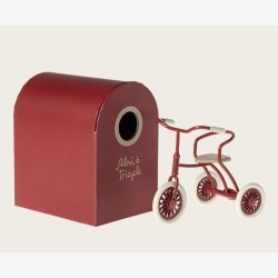 Maileg - Cykel til mus R�d 9x7x10 cm.