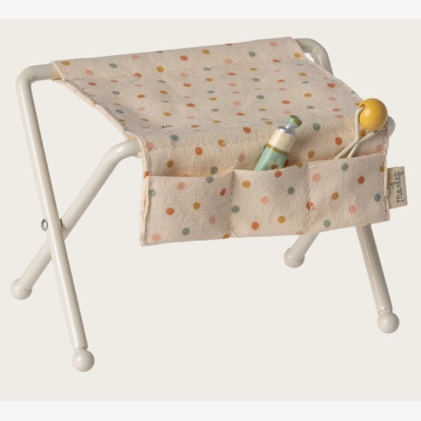 Maileg - Puslebord til Baby mus R�hvid