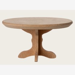 Maileg - Ovalt tr�sofabord t. dukkehus