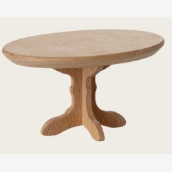 Maileg - Ovalt tr�sofabord t. dukkehus