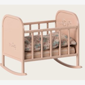 Maileg - Vugge til Babymus Lys rosa