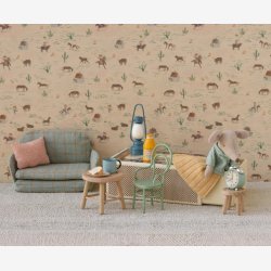 Maileg - Vintagestol t. dukkehus, Mint