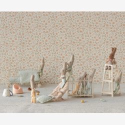 Maileg - Baby kanin, lysebl� tern H:11 cm.