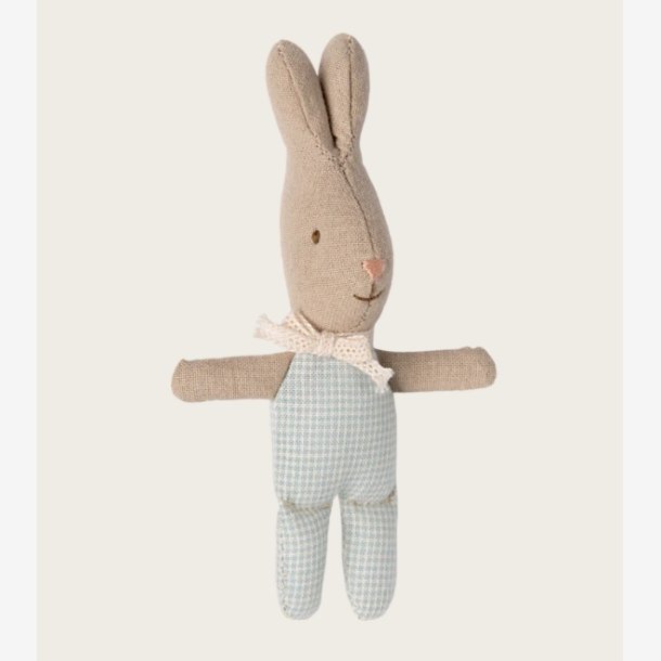 Maileg - Baby kanin, lysebl� tern H:11 cm.