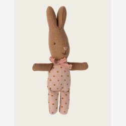 Maileg - Baby kanin, lyser�d m. prikker H:11 cm.