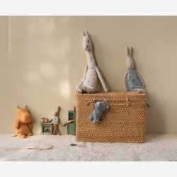 Maileg - Flodhest Honninggul H:30 cm.