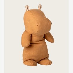 Maileg - Flodhest Honninggul H:30 cm.