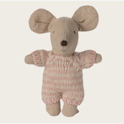 Maileg - Babymus i babylift Rosa