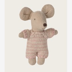 Maileg - Babymus i babylift Rosa