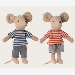 Maileg - LouiMax og Stella, Lillebror og lilles�ster mus