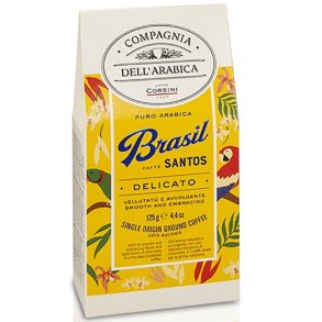 Brasil - Santos - malet kaffe 125 g. 