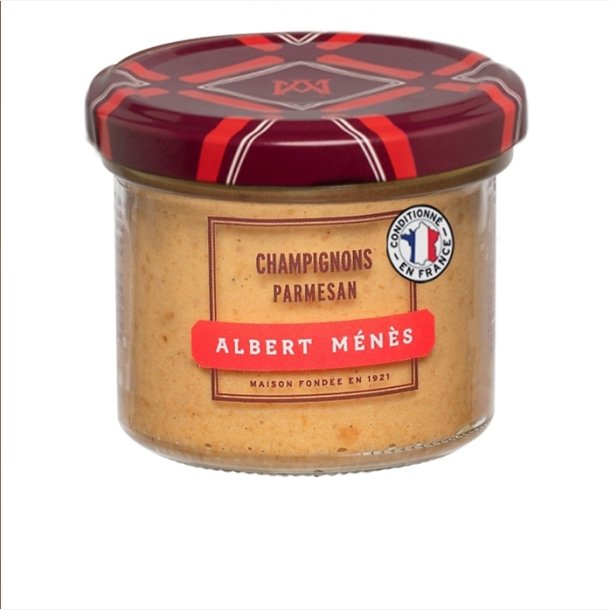 Fransk Creme m/Vilde champignon &amp; parmasan 100 g.