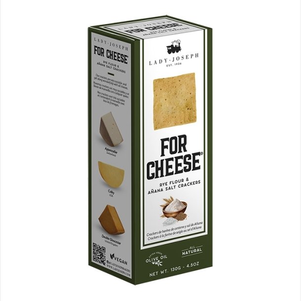 For Cheese - Rye flour and Aana Salt cracker 130 g. 
