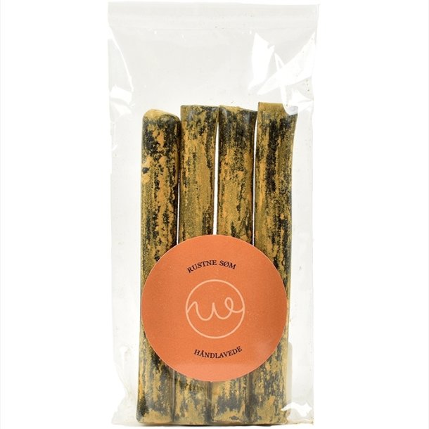  "Rustne Sm" lakrids bolche stnger - 4 stk i pose ca 88 g. 