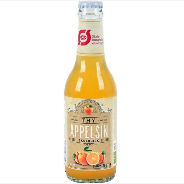 THY - kologisk appelsin sodavand inkl. pant 