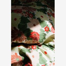 Son Rabbits - Baby sengetj m/ blomster 70x140 cm