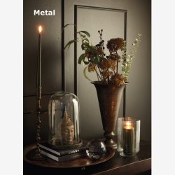 Speedtsberg kugle i krystallook Dia: 12 cm