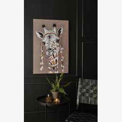 Speedtsberg - Lei maleri/billede af Giraf 60 x 90 cm.