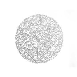 Speedtsberg - Dkkeserviet Rund Slv Koral mnster D: 38 cm. pvc.