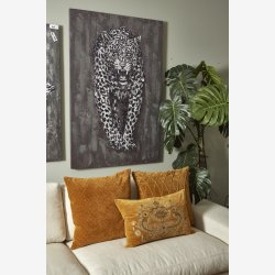 Speedtsberg - Lei maleri/billede af Leopard 80 x 120 cm.