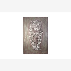 Speedtsberg - Lei maleri/billede af Leopard 80 x 120 cm.