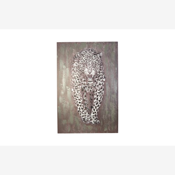 Speedtsberg Lei maleri/billede af Leopard 80x120 cm