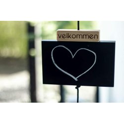 Nordic By Hand - SNOREN Sort Startpakke Kridttavle Sort inkl. SNOREN klods &amp; lderls