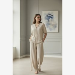 Ofelia - Tona Bluse Beige