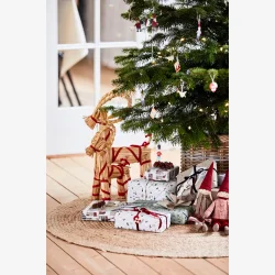 IB Laursen - Julebuk m/rdt bnd Stor ca. ml W: 13,5 H: 43 L: 27