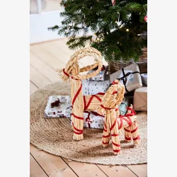 IB Laursen - Julebuk m/rdt bnd Stor ca. ml W: 13,5 H: 43 L: 27