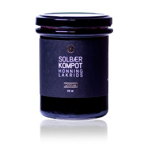 Uhmnika - Solb�rkompot m. Honning & Lakrids 212 ml