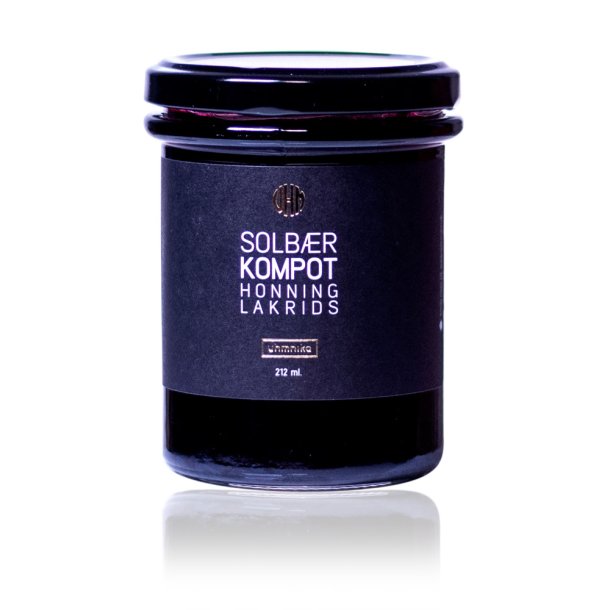 Uhmnika - Solb�rkompot m. Honning &amp; Lakrids 212 ml
