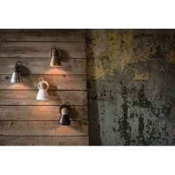 PR HOME - Ashby Vglampe, Oile Brun, 20cm.