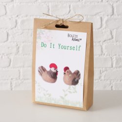 DIY Hobbys�t H�ne Brun Jern, polystyrenskum, uld 15x5x22 cm