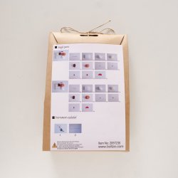 DIY Hobbys�t H�ne Brun Jern, polystyrenskum, uld 15x5x22 cm