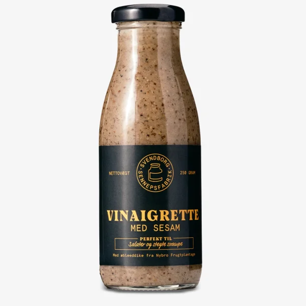 Svendborg Sennepsfabrik | Vinaigrette m/Sesam 250 gr