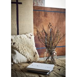 Madam Stoltz - Glasvase/Hurricane hndlavet UNIKA H: 23 D: 19 cm.