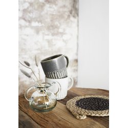 Madam Stoltz - Stentjskrus, off white