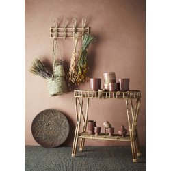 Madam Stoltz - Bambus knage m/4knager B 52 H 27 cm