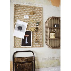 Madam Stoltz - Bambus/rattan reol H 62 B 44 D 11 cm