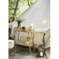 Madam Stoltz - Hndlavet glas vase H 34 D 20 cm