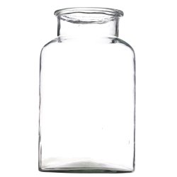 Madam Stoltz - Glasvase/Hurricane hndlavet UNIKA H: 34 D: 20 cm.