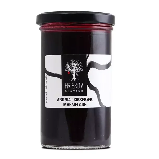 Hr. Skov - Aronia/ kirsebr marmelade 290g