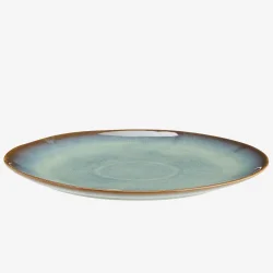 Madam Stoltz - Middags tallerken stentj grn D: 27 cm. 