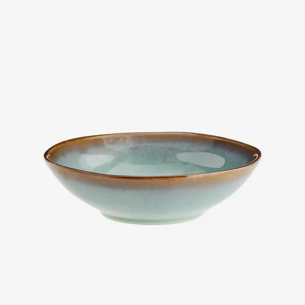 Madam Stoltz - Skl stentj grn D: 17,5 H: 5 cm.