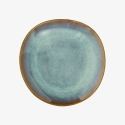 Madam Stoltz - Frokost tallerken stentj grn D: 21 cm. 