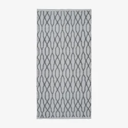 Skinbjerg vendbart tppe genbrugsplast gr nuancer 120x180 cm.