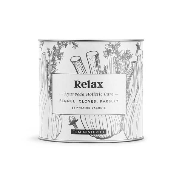 Teministeriet - Ayurveda Relax Organic 20 stk. pyramide poser.